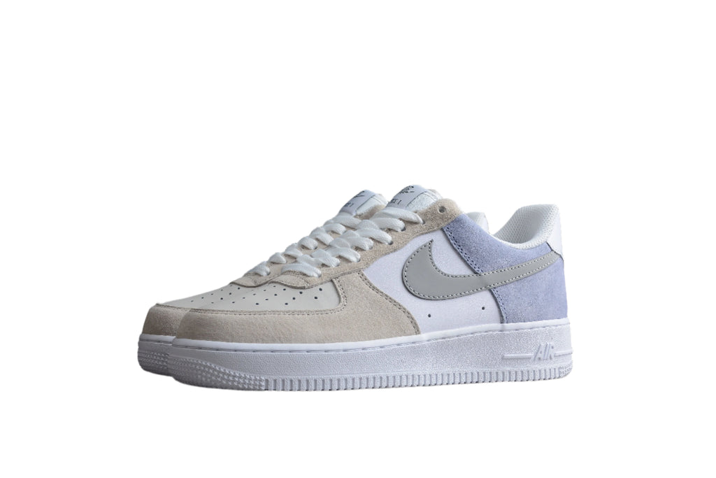 Nike Air Force One Beige / Lilac / Grey