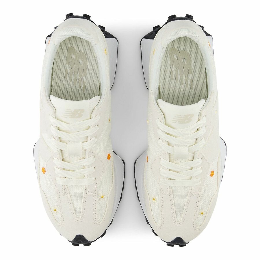 New Balance 327 White / Flowers
