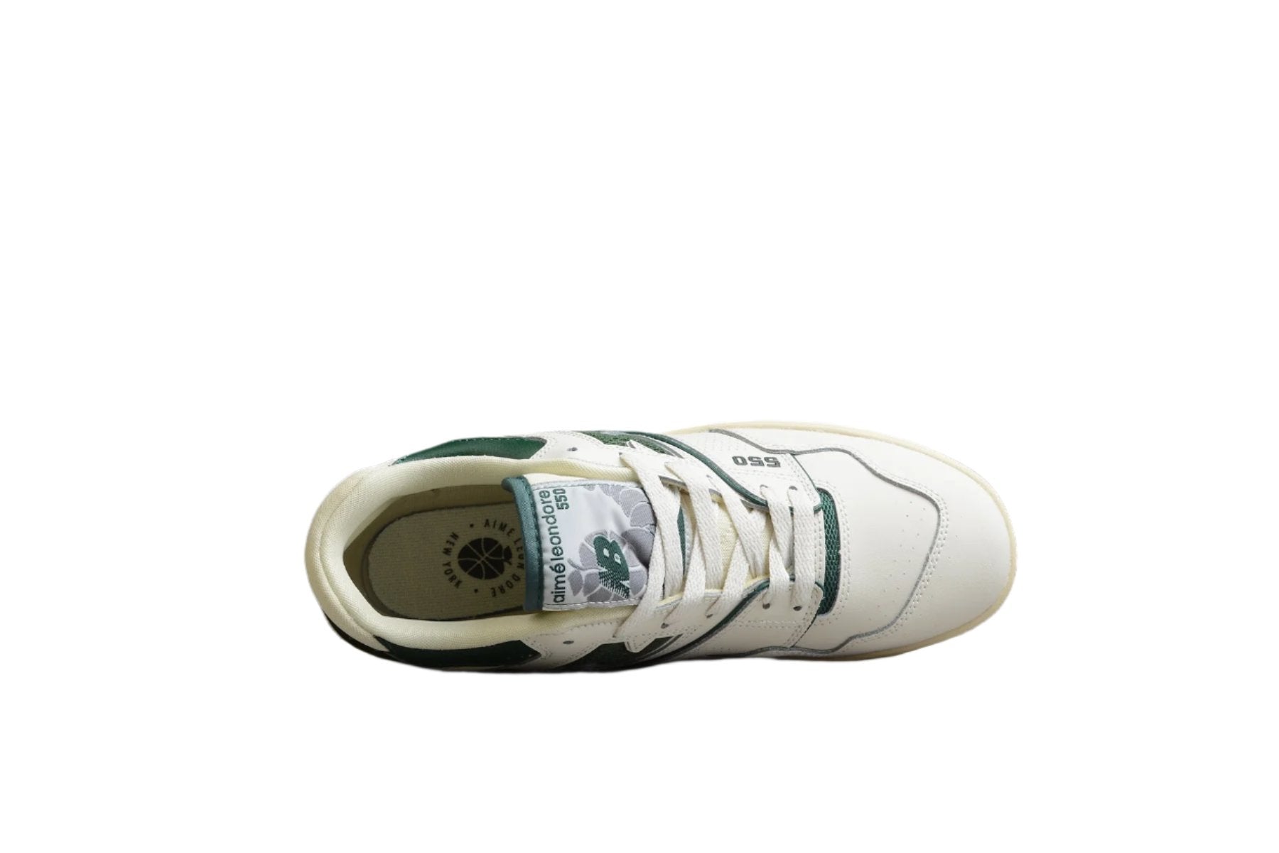 New Balance 550 Sea Salt Marsh Green
