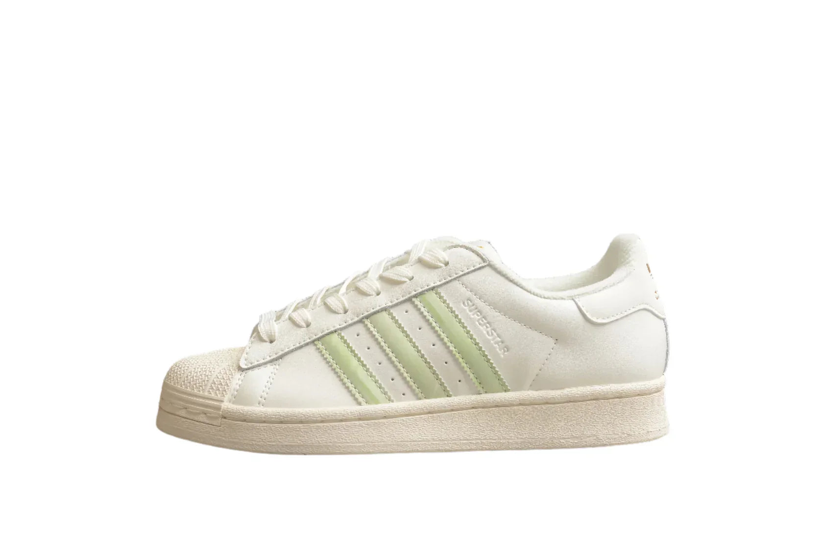 Adidas Superstar White / Light-Green