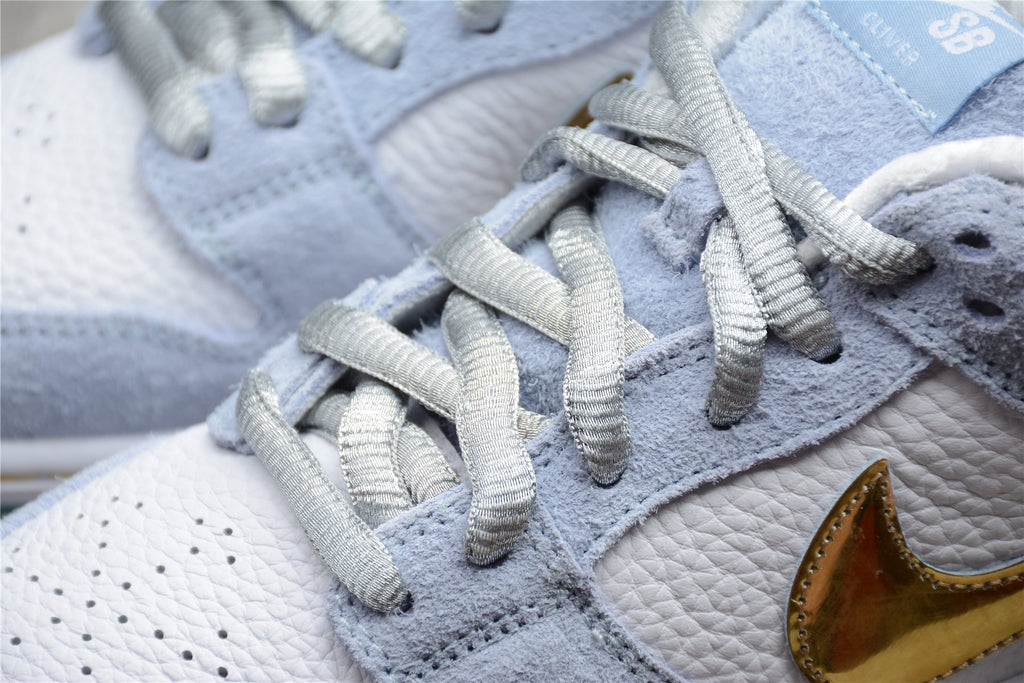 Nike Dunk Low SB Light Blue / Gold