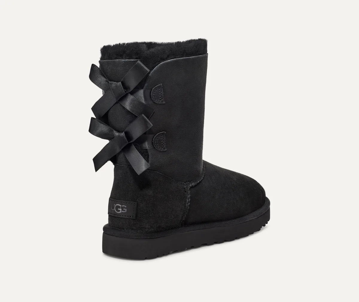 UGG Bailey Bow II Total Black