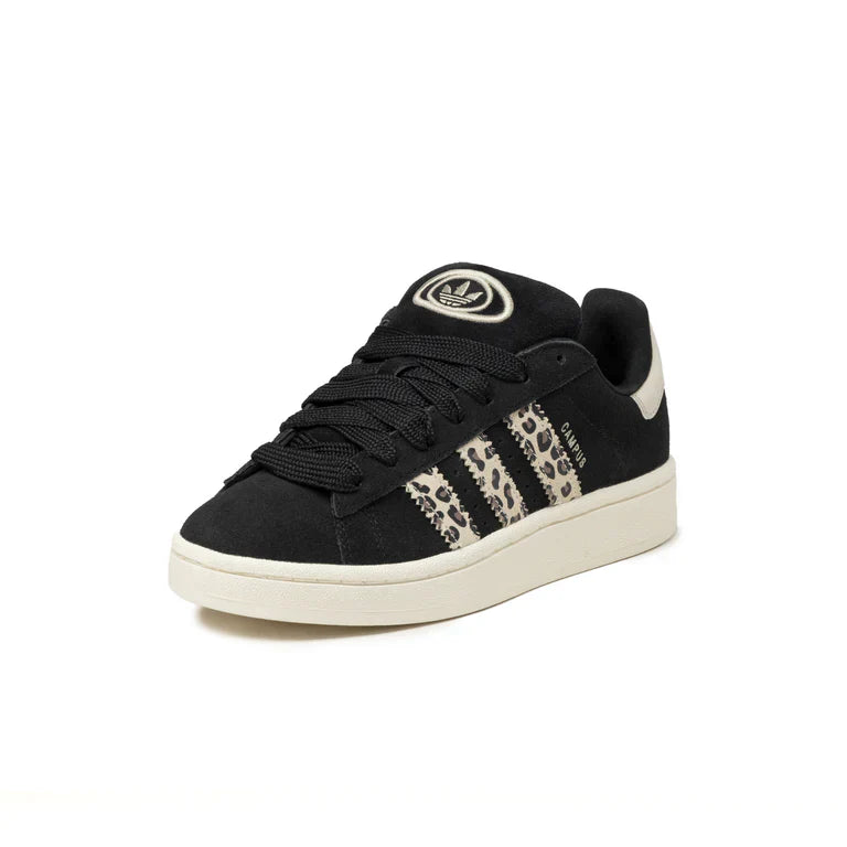 Adidas Campus Black / Leopard