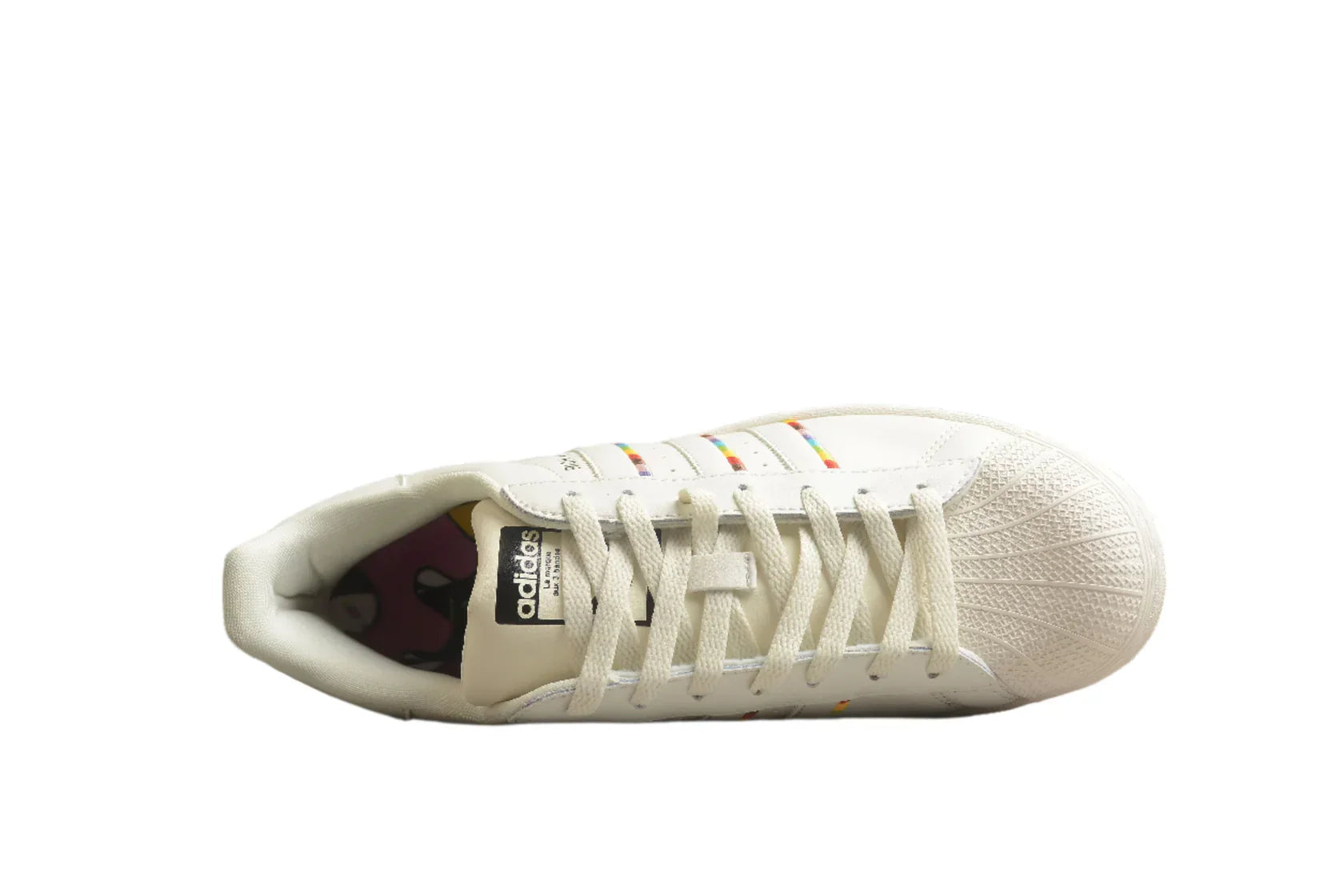 Adidas Superstar White / Rainbow