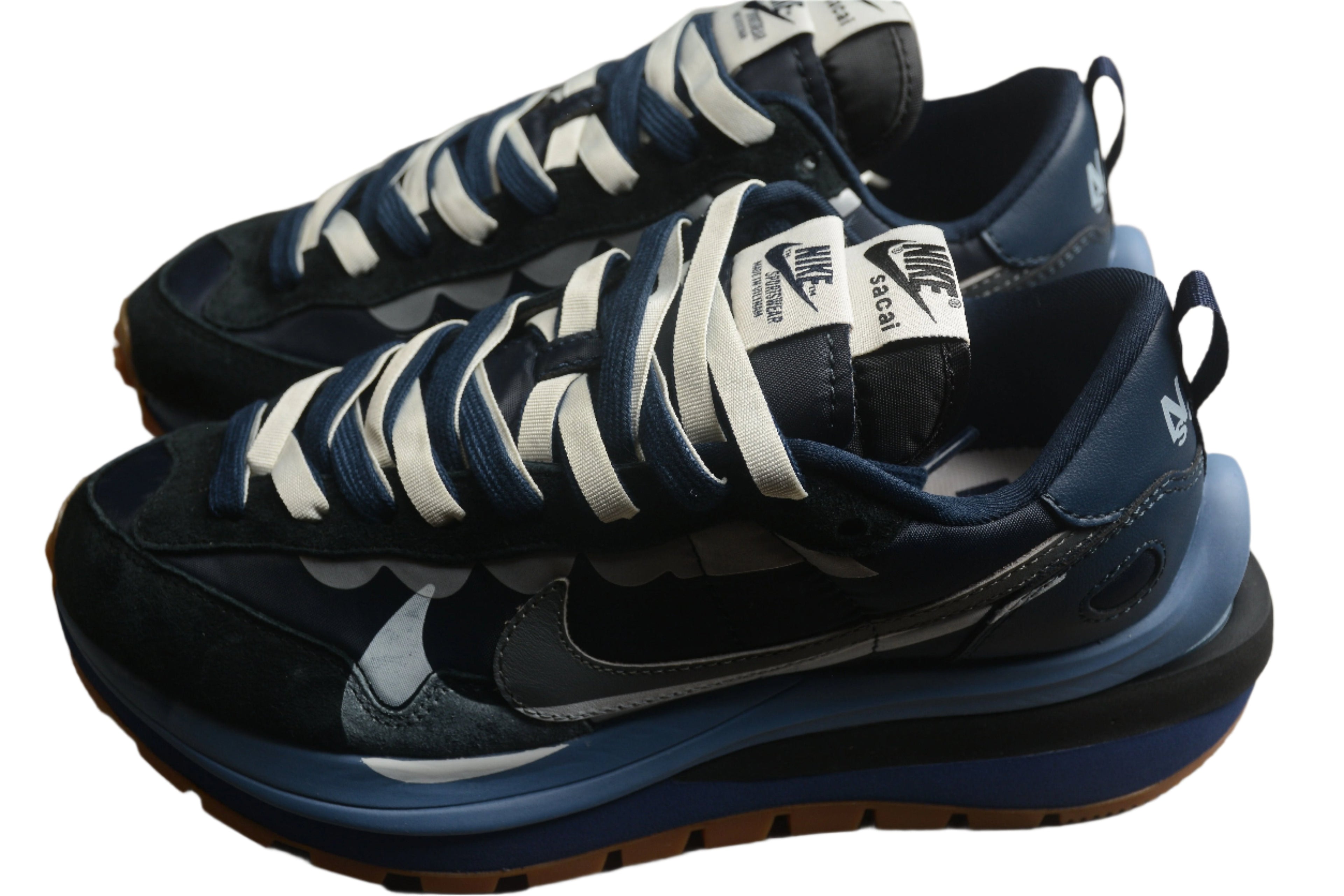 Nike x sacai VaporWaffle Dark Blue