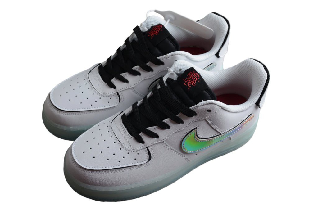 Nike Air Force One White / Iridescent Multi-color
