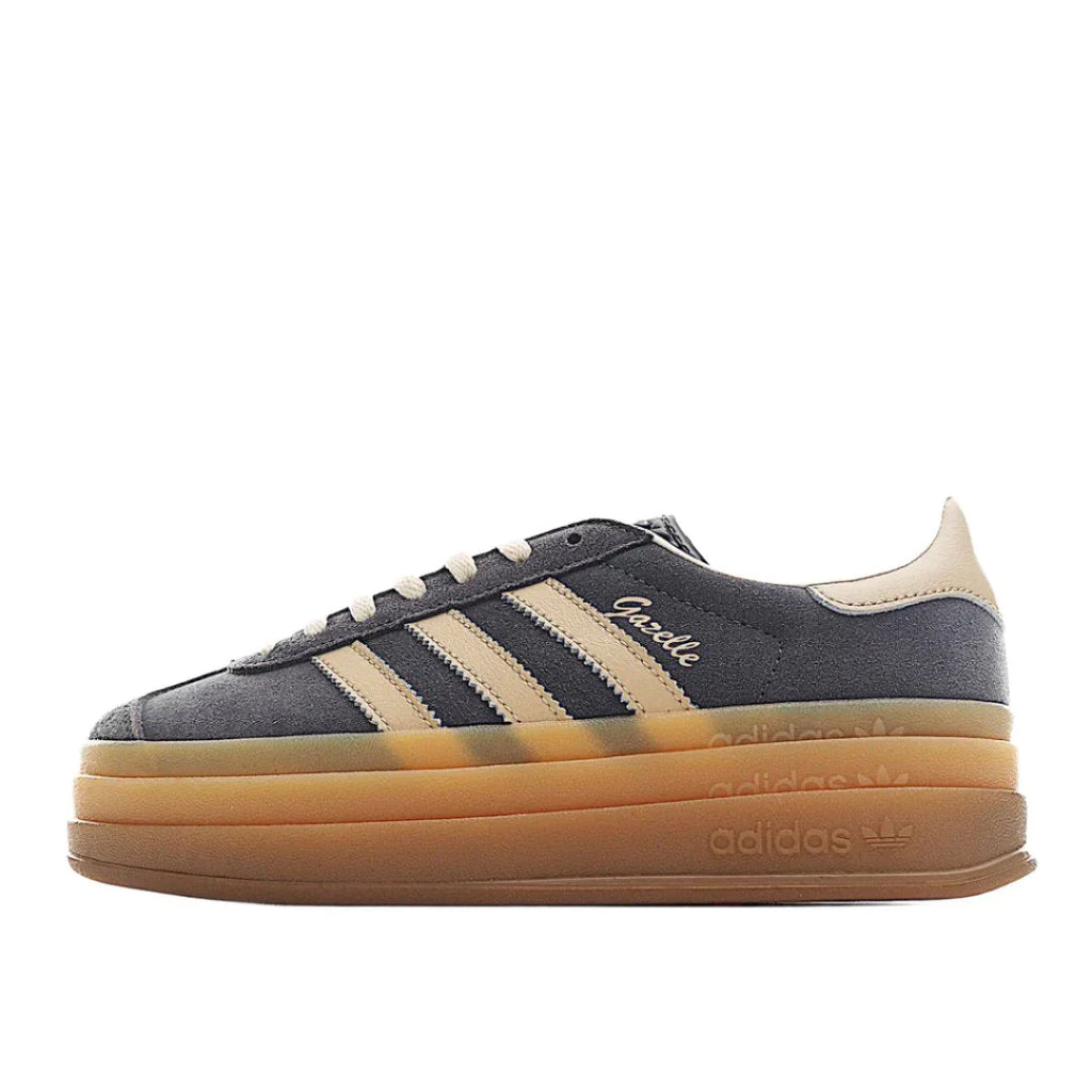 Adidas Gazelle Bold Near-Black / Beige