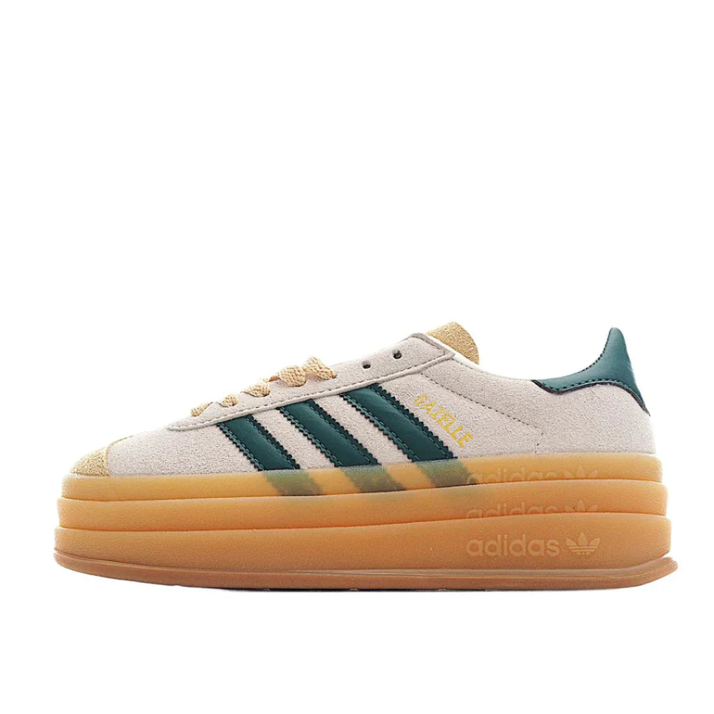 Adidas Gazelle Bold Beige / Green