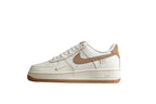 Nike Air Force One Mocha Brown / White