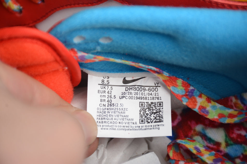 Nike Dunk Low  SB Orange / Light Blue