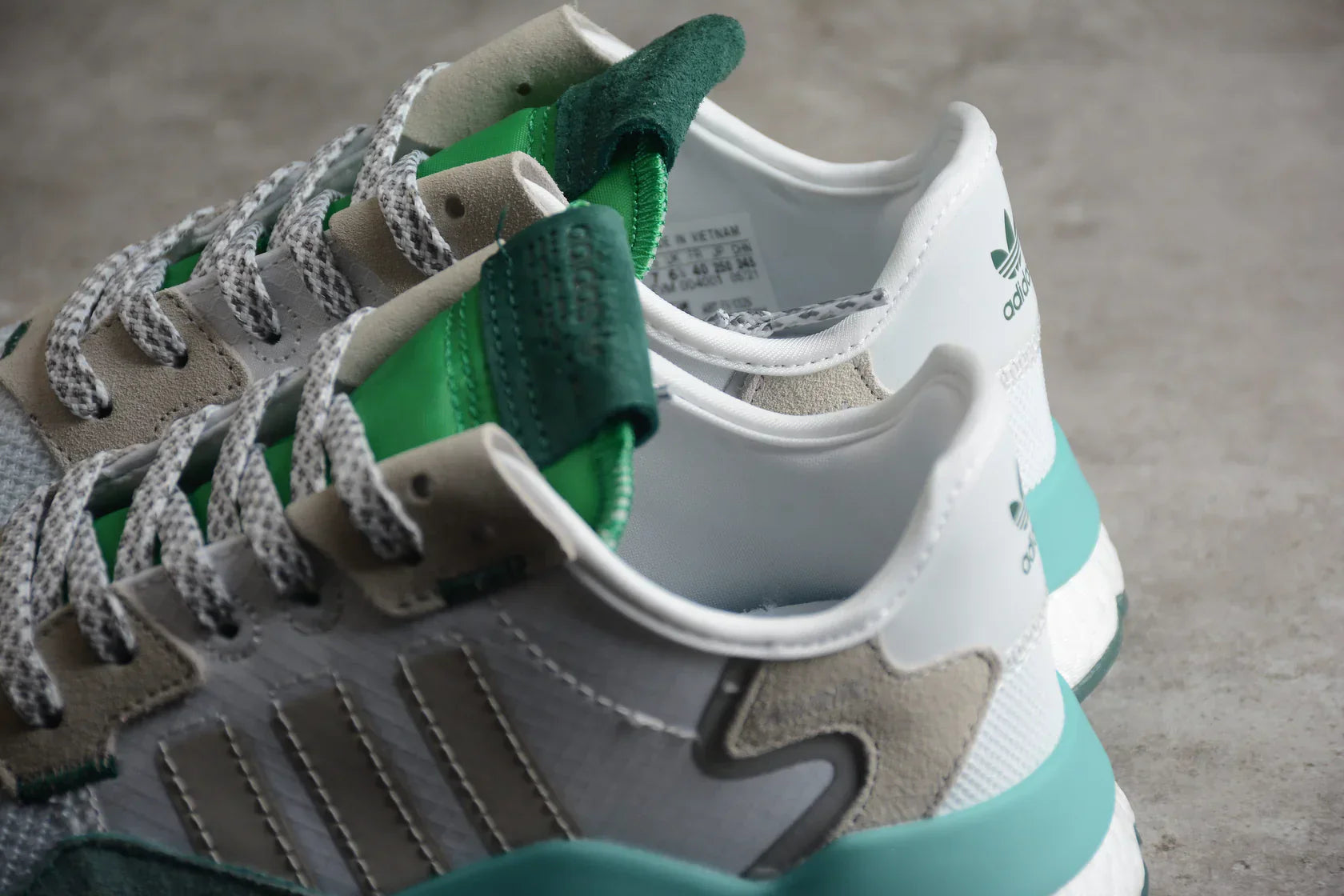 Adidas Jogger Boost White / Turquoise