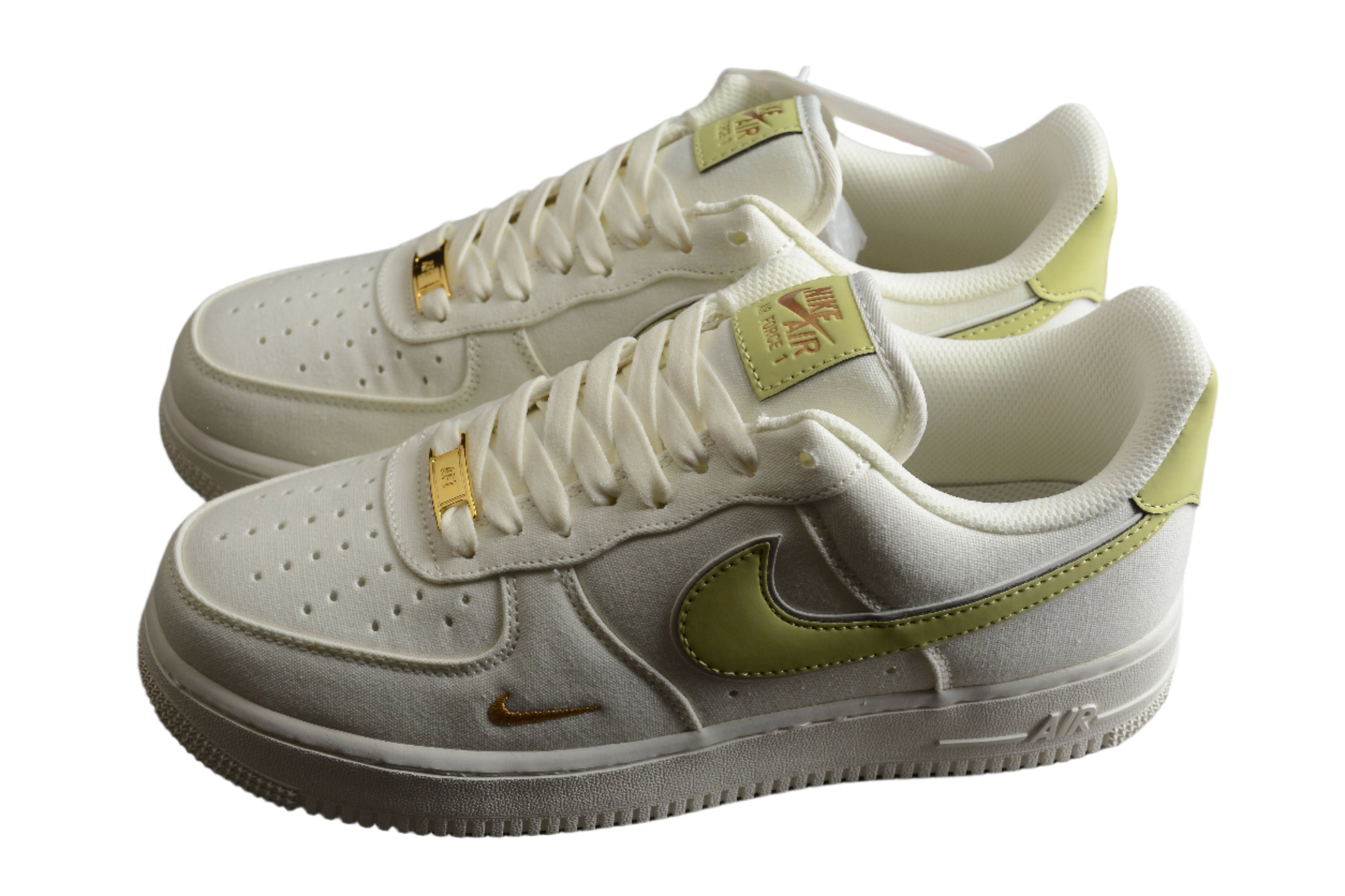 Nike Air Force One White / Olive Aura