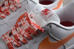 Nike Air Force One Bright Orange and Pink