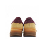 Adidas Gazelle Bold Yellow / Burgundy