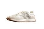 New Balance 327 White / Leopard