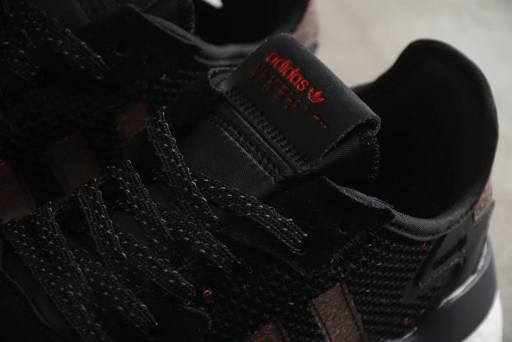 Adidas Jogger Boost Black / Red Speckle