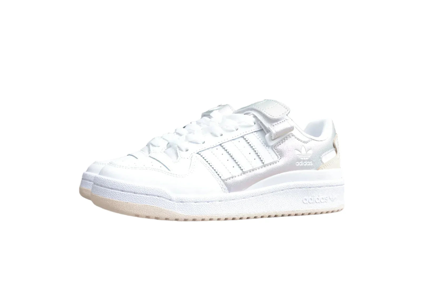 Adidas Forum White / Light Silver Metallic