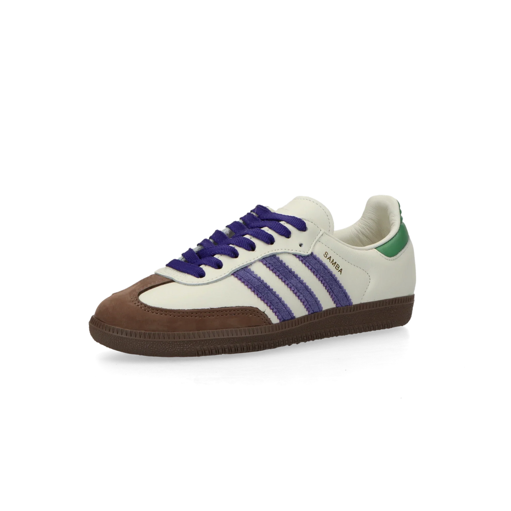 Adidas Samba OG White / Purple