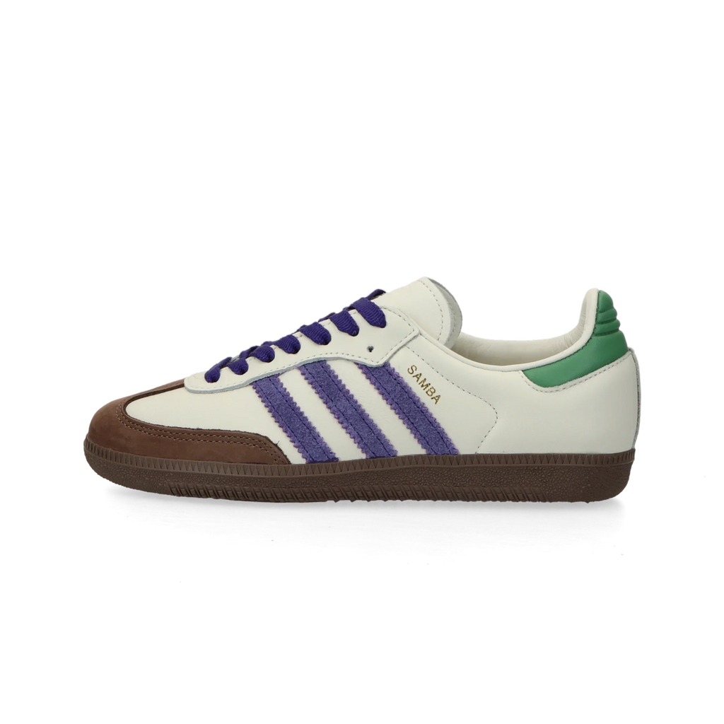 Adidas Samba OG White / Purple