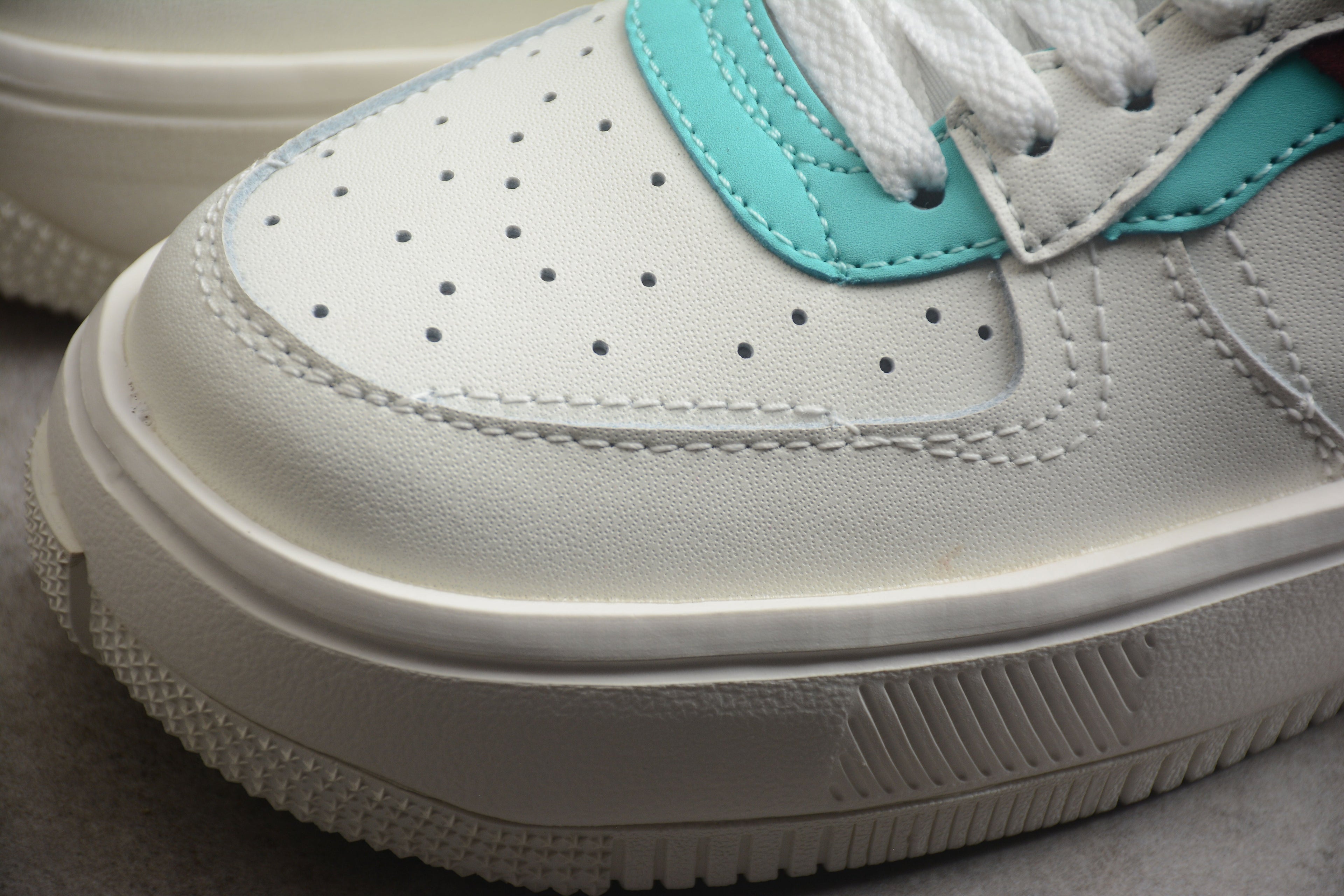 Nike Air Force One Bright Pink and Blue