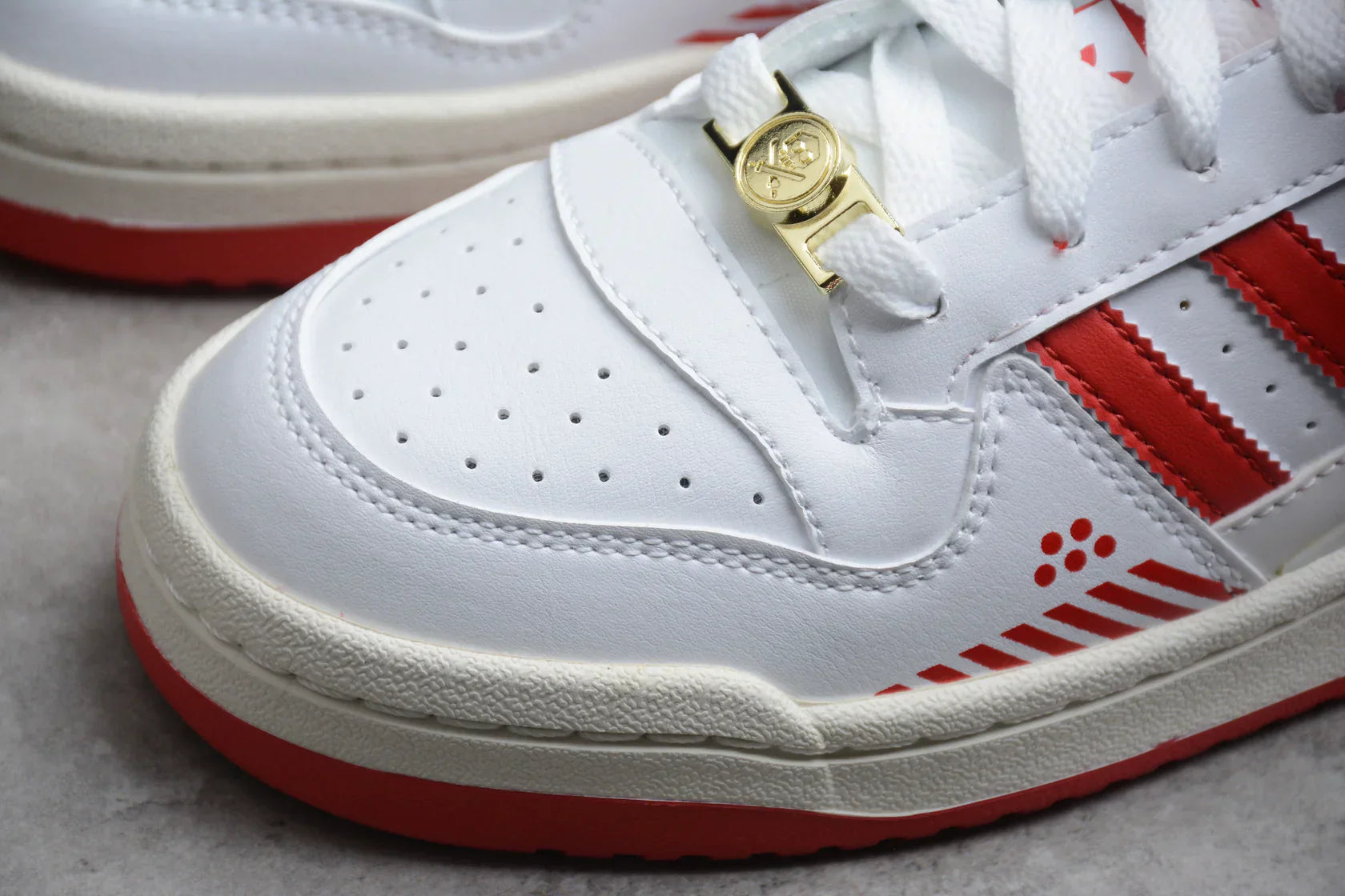 Adidas Forum White / Red