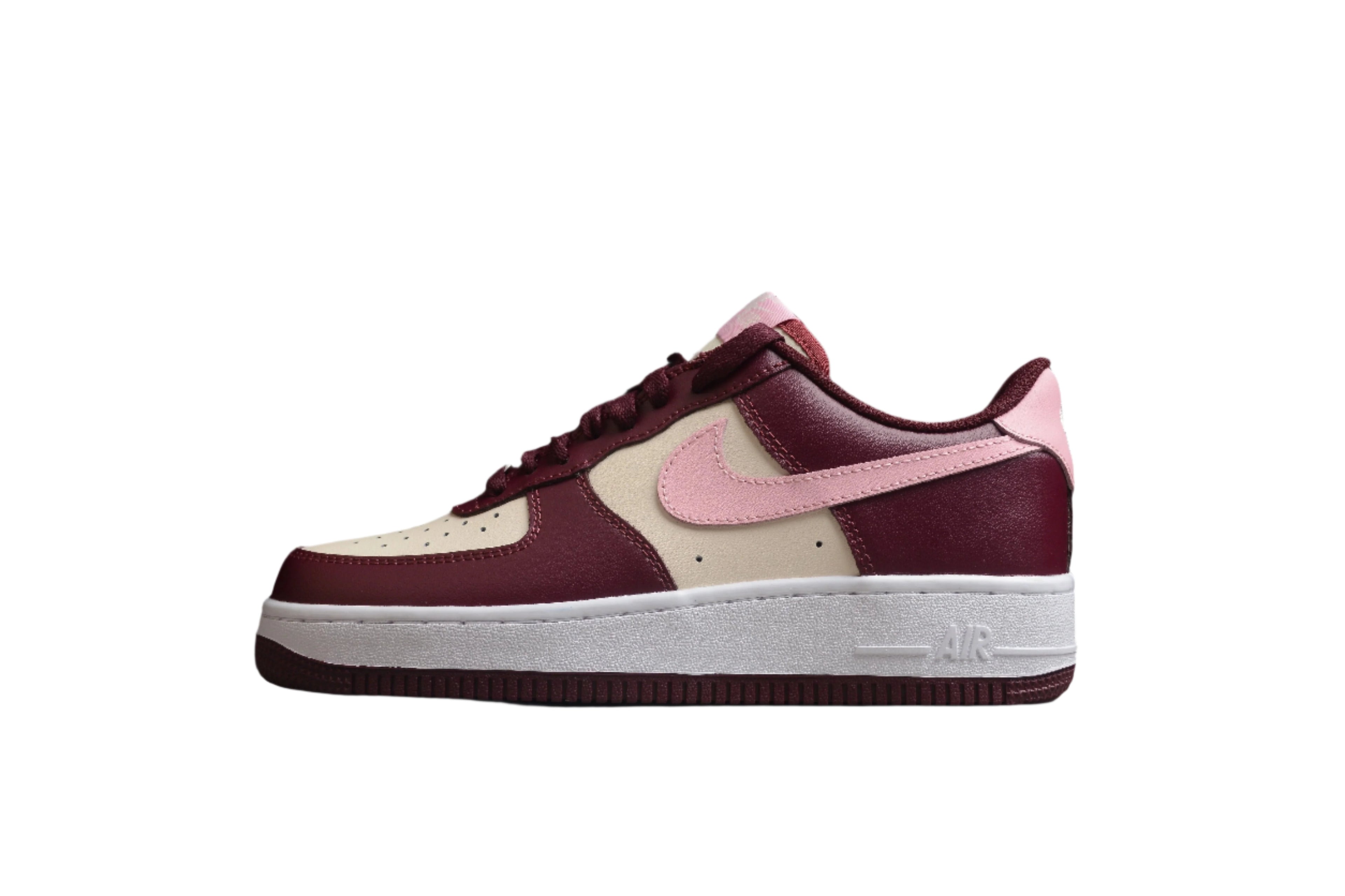 Nike Air Force One Burgundy / Light Pink