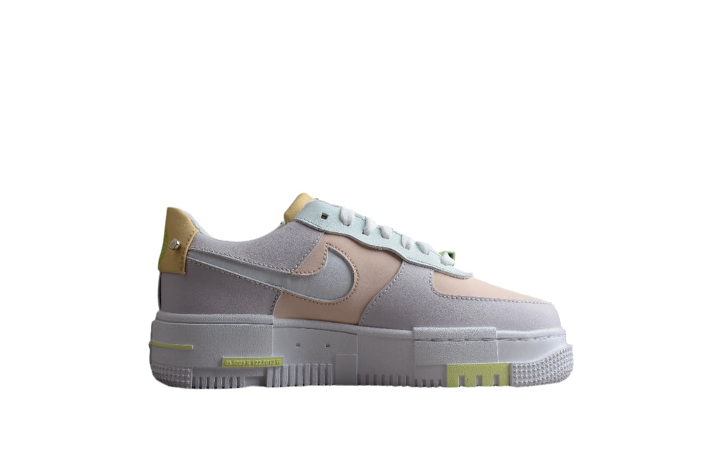 Nike Air Force One Grey / Tan / Sage / Yellow