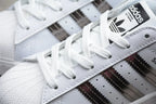 Adidas Superstar White / Silver-Metallic