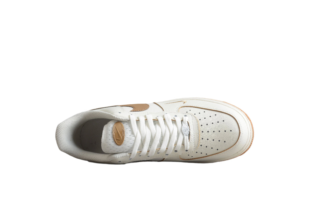 Nike Air Force One Mocha Brown / White