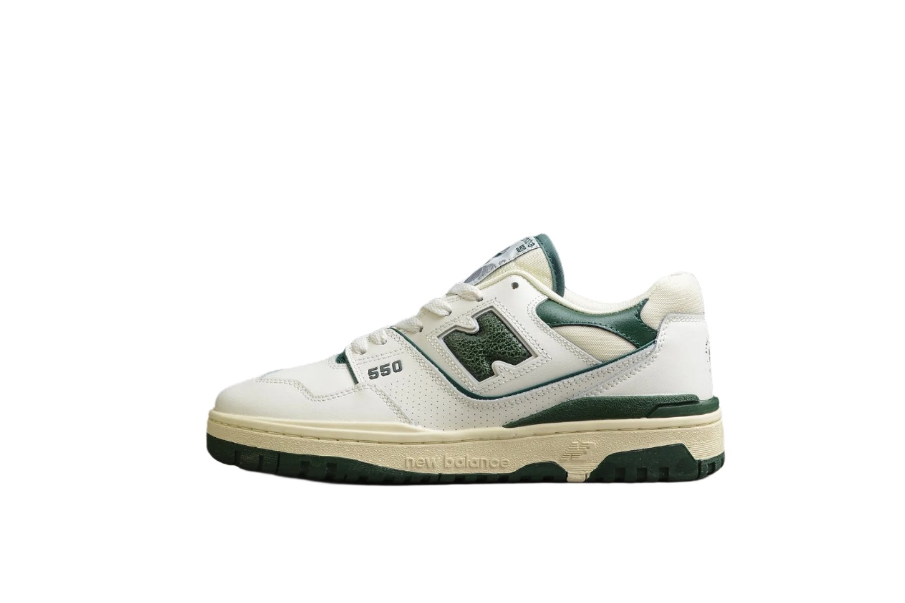 New Balance 550 Sea Salt Marsh Green