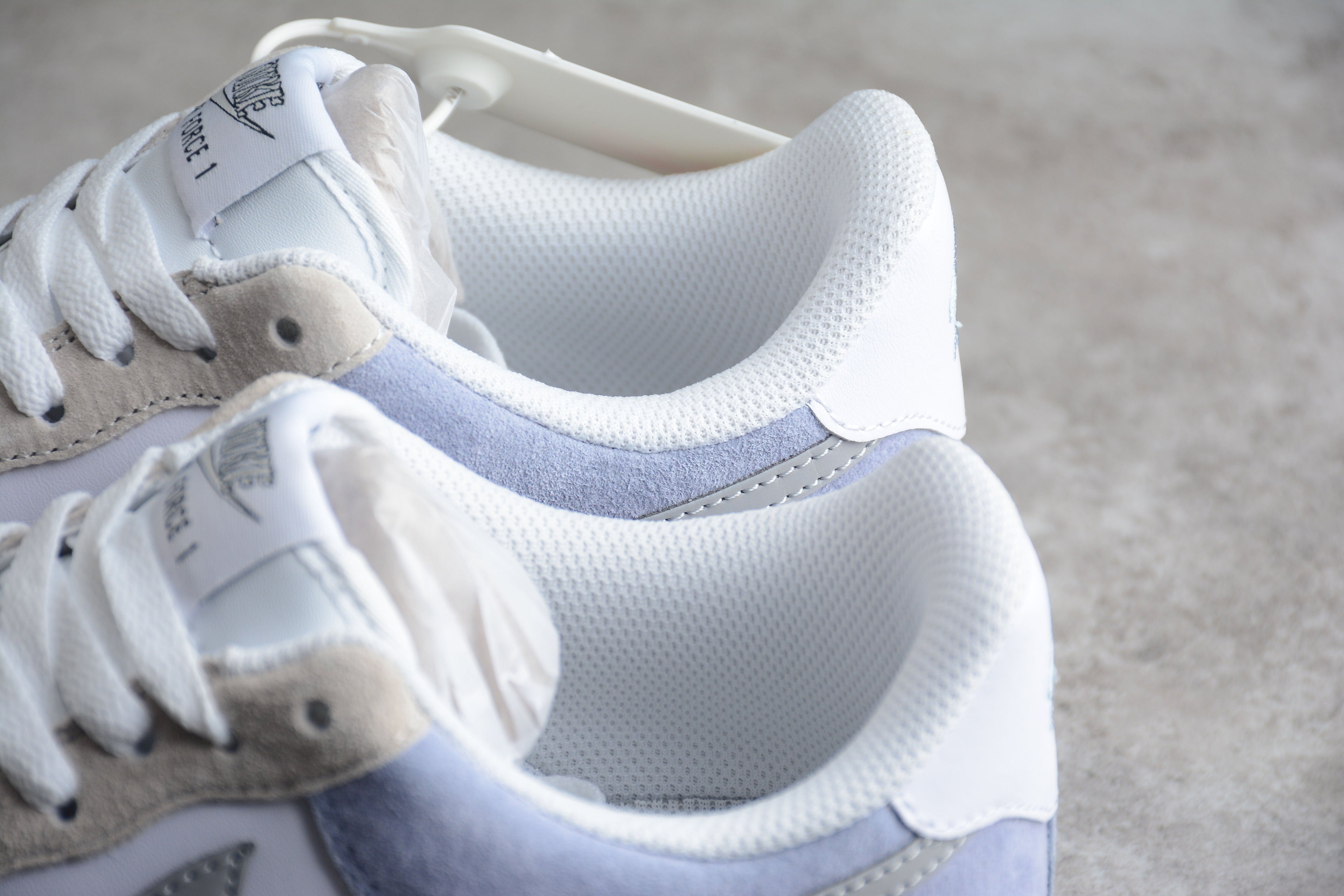 Nike Air Force One Beige / Lilac / Grey