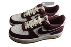 Nike Air Force One Burgundy / White