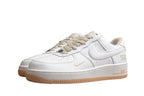 Nike Air Force One White / Particle Pink / Metallic Silver