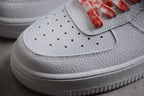 Nike Air Force One Bright Orange and Pink