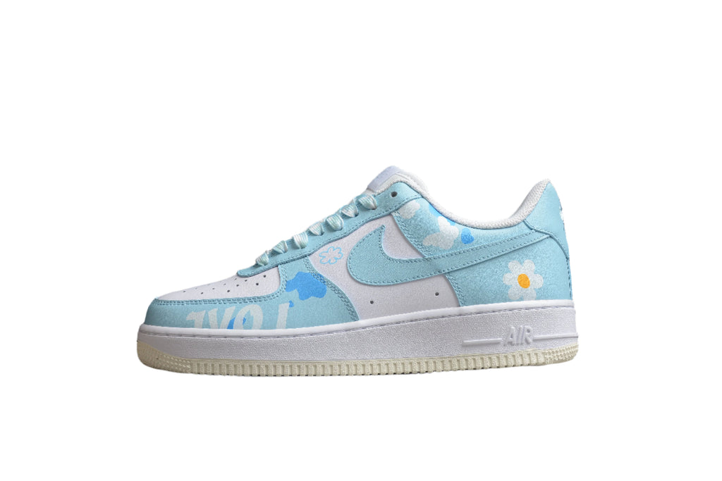 Nike Air Force One Light Blue