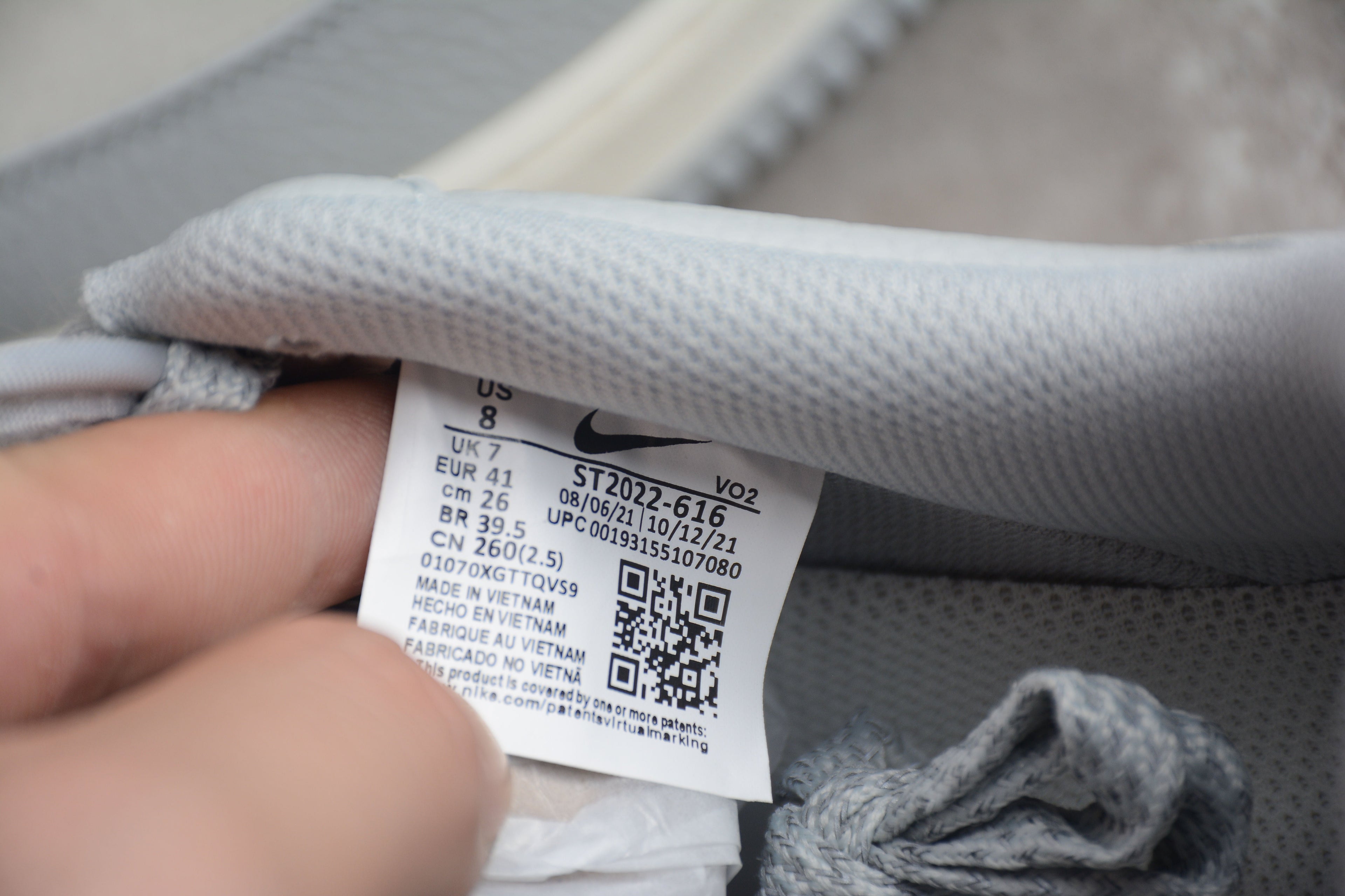 Nike Air Force One White / Light Blue