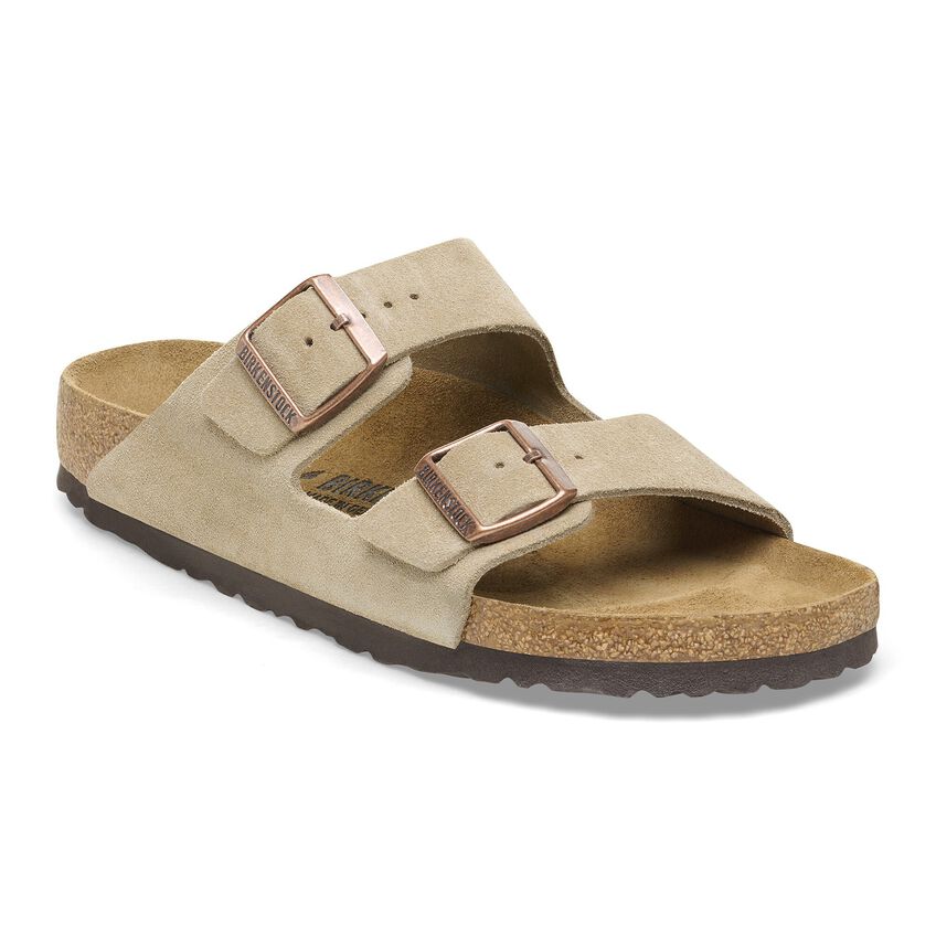 Birkenstock Arizona Taupe Suede / Copper