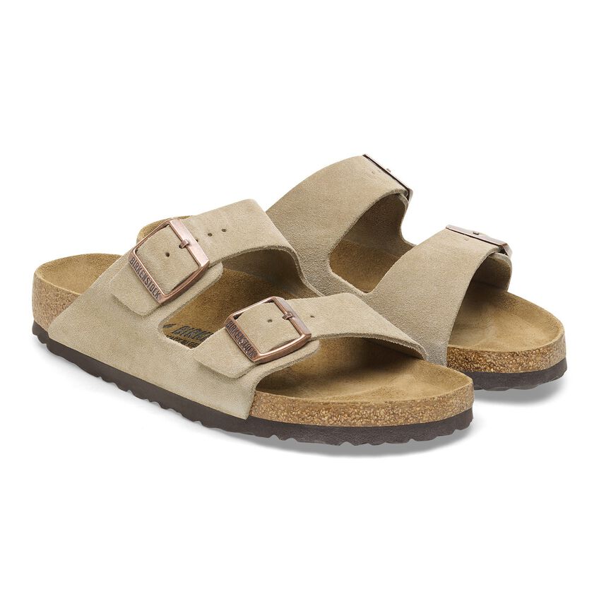 Birkenstock Arizona Taupe Suede / Copper