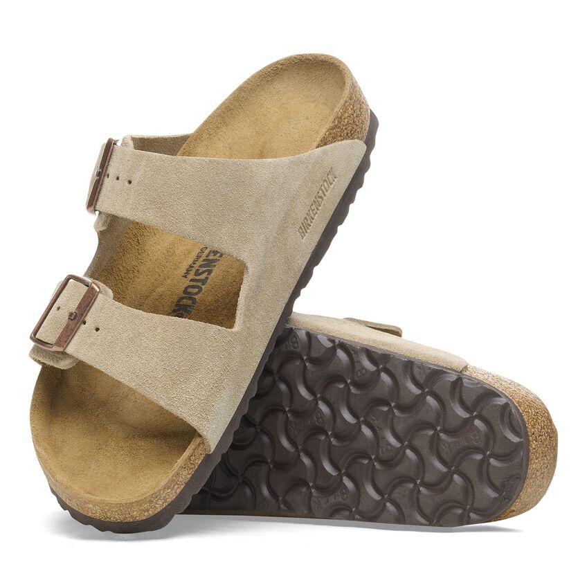 Birkenstock Arizona Taupe Suede / Copper