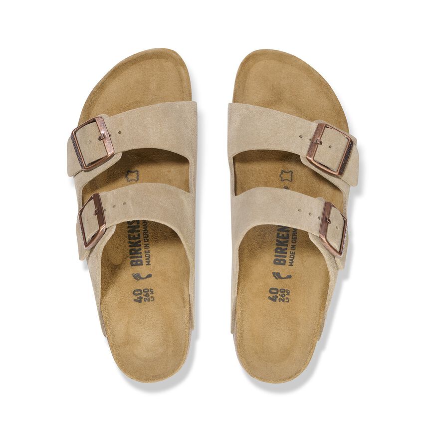 Birkenstock Arizona Taupe Suede / Copper