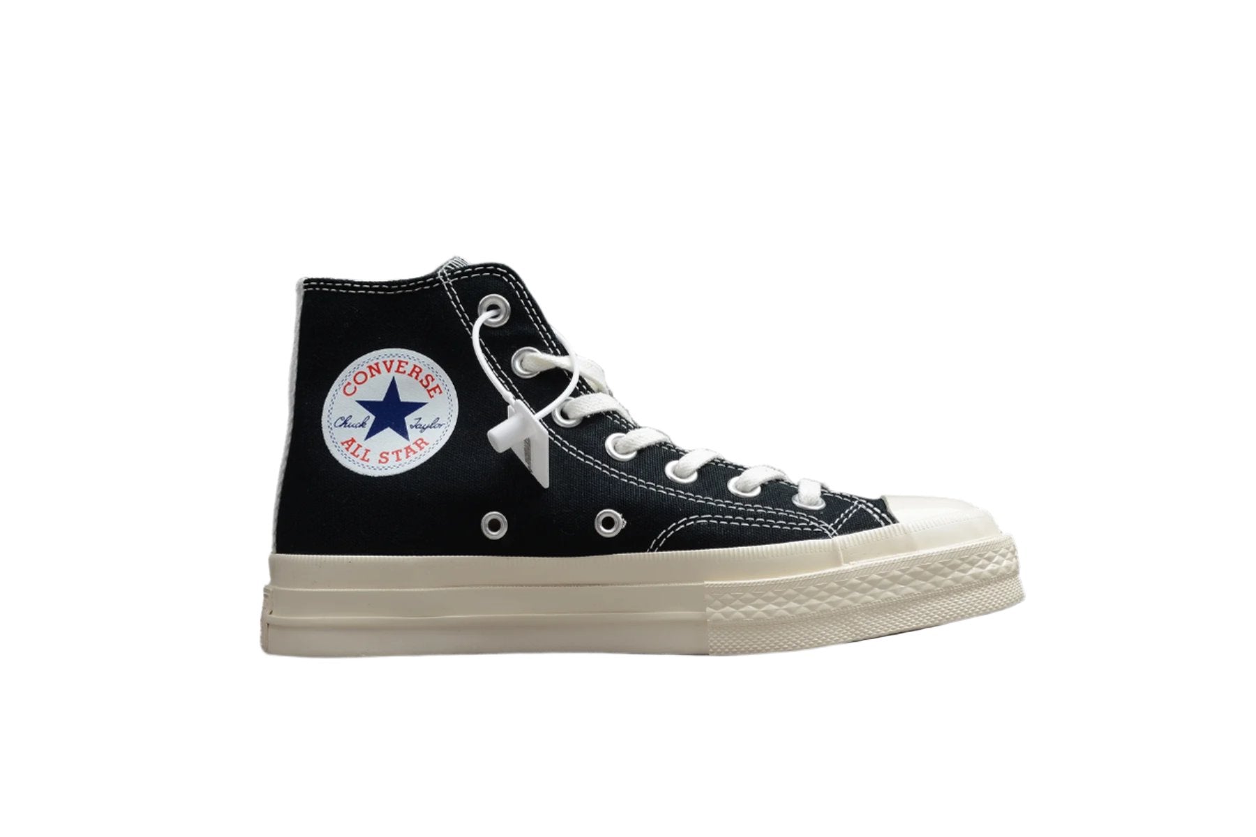 Converse All Star x Comme des Garçons Play Black