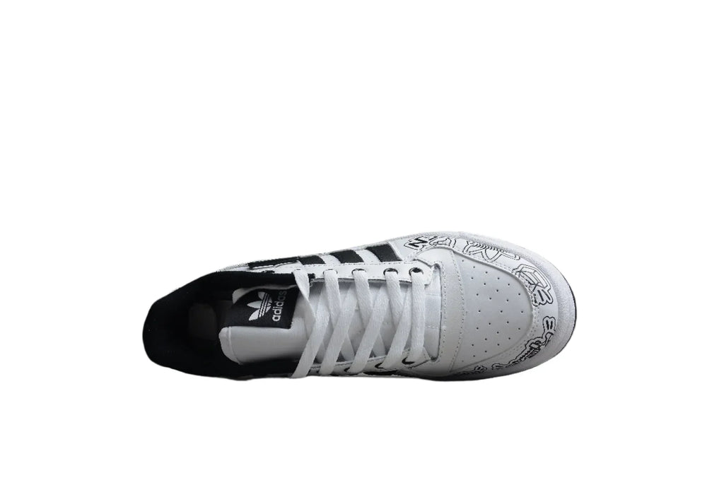 Adidas Forum Bold Graphics / White Black