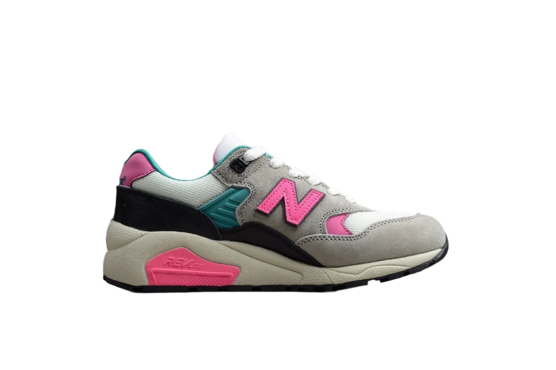 New Balance 580 Grey Pink Teal