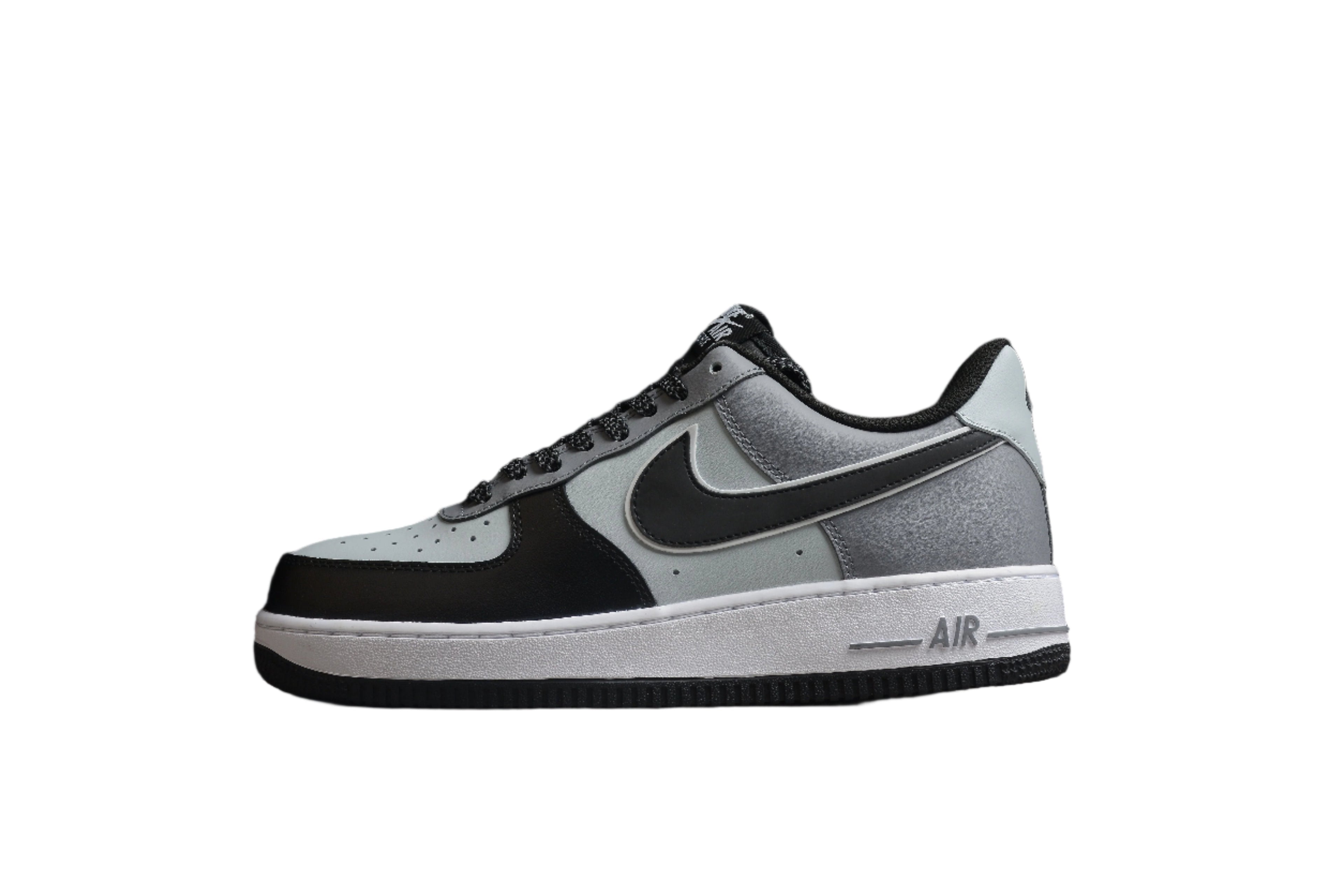 Nike Air Force One Black / Silver / White