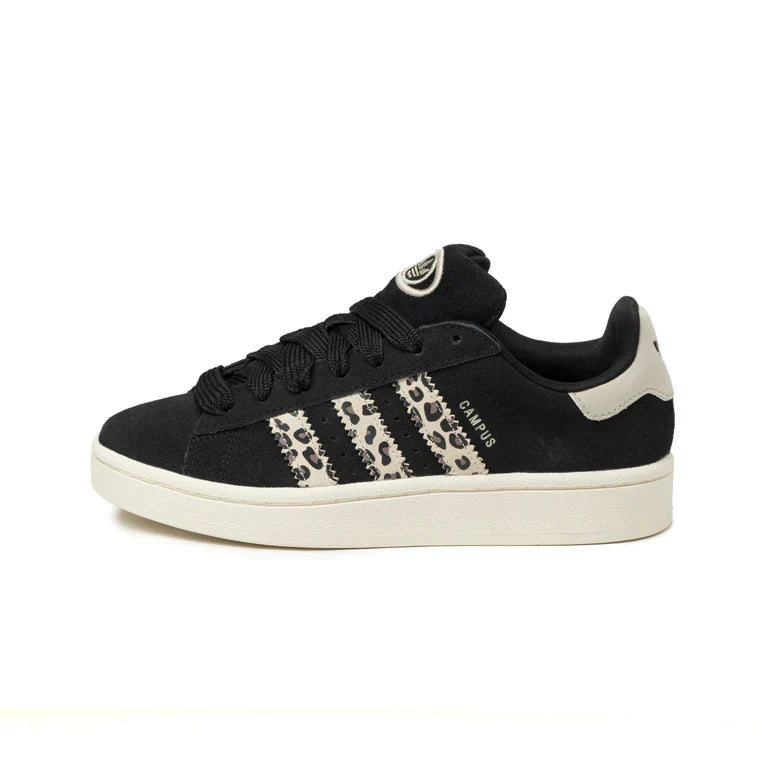 Adidas Campus Black / Leopard