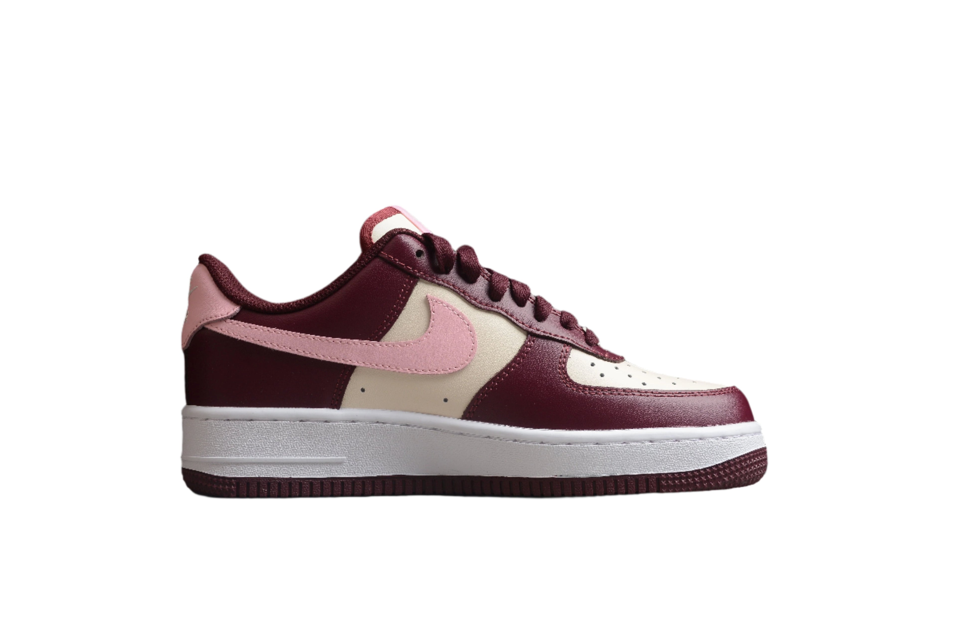 Nike Air Force One Burgundy / Light Pink