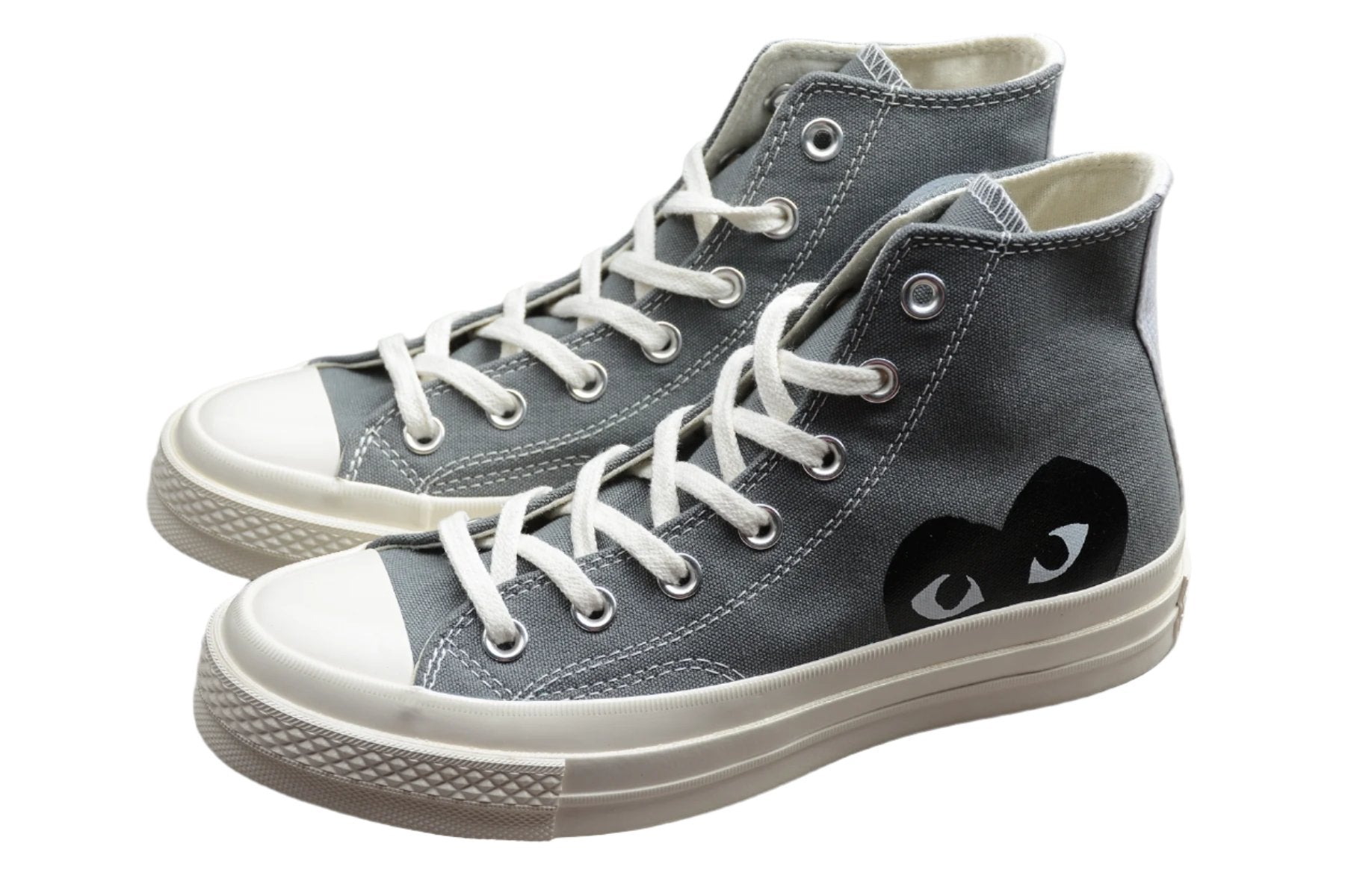 Converse All Star x Comme des Garçons Play Grey