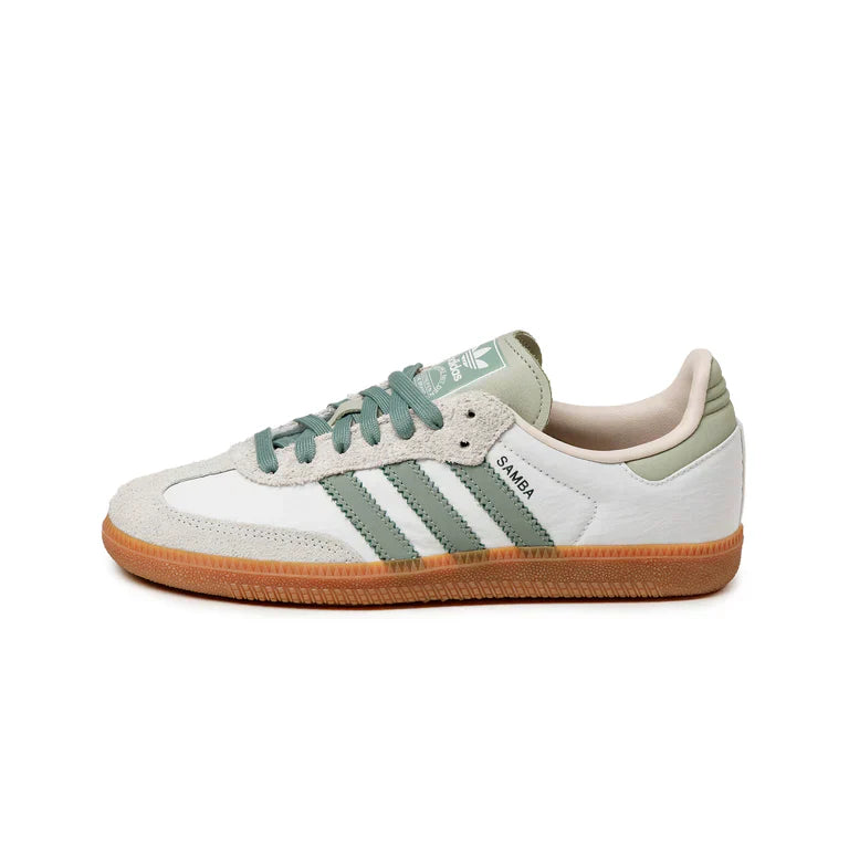 Adidas Samba OG White / Olive-Gray
