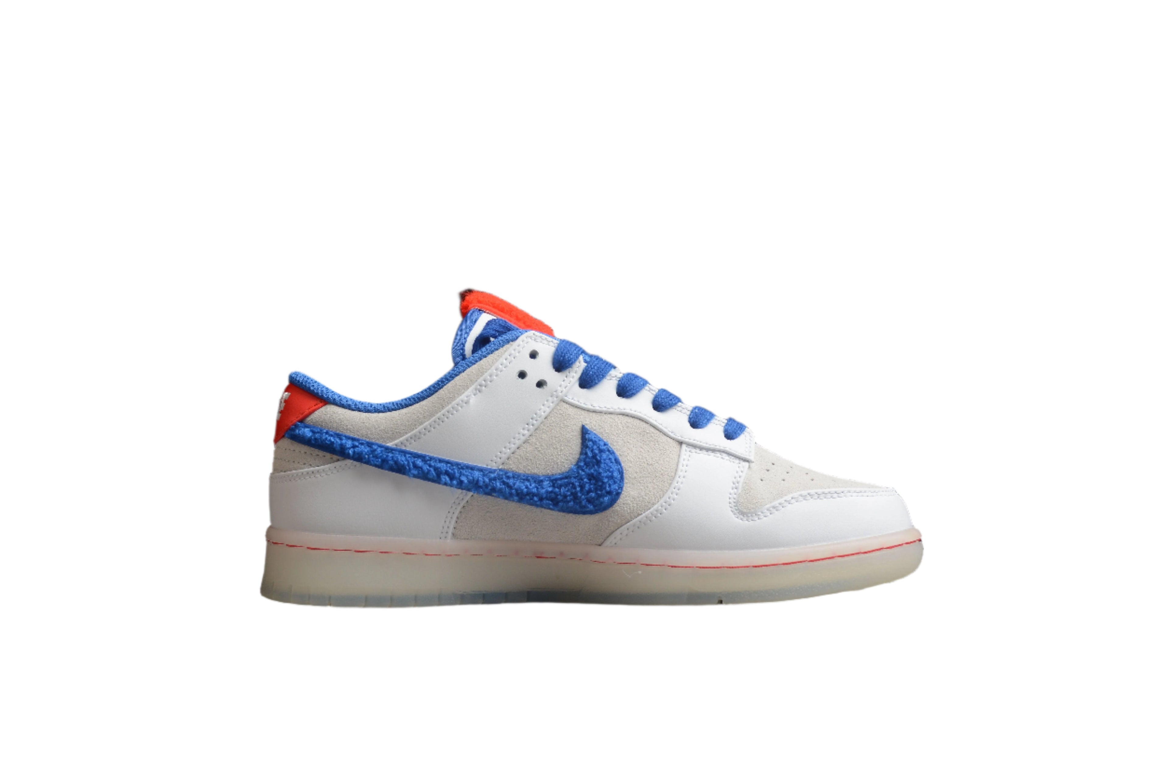 Nike Dunk Low  SB White / Crimson / Varsity Royal