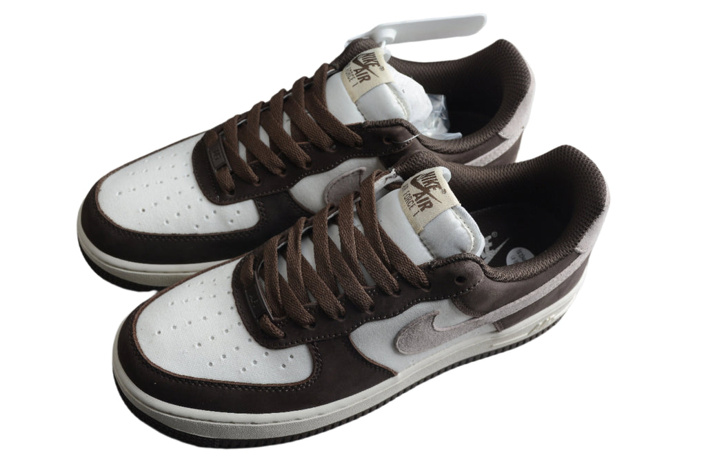 Nike Air Force One Brown / Beige / White